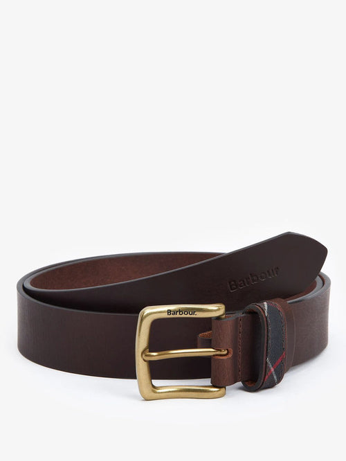 Barbour Esk Belt Classic Brown