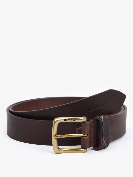 Barbour Esk Belt Classic Brown