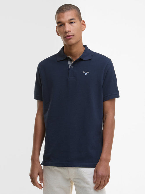 Barbour Tartan Pique Polo Shirt