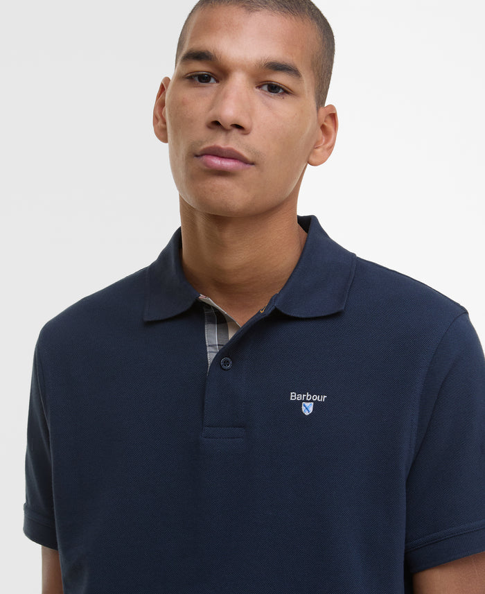 Barbour Tartan Pique Polo Shirt