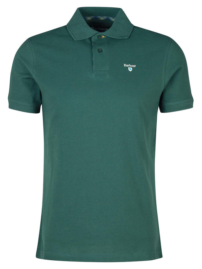 Barbour Tartan Pique Polo Shirt