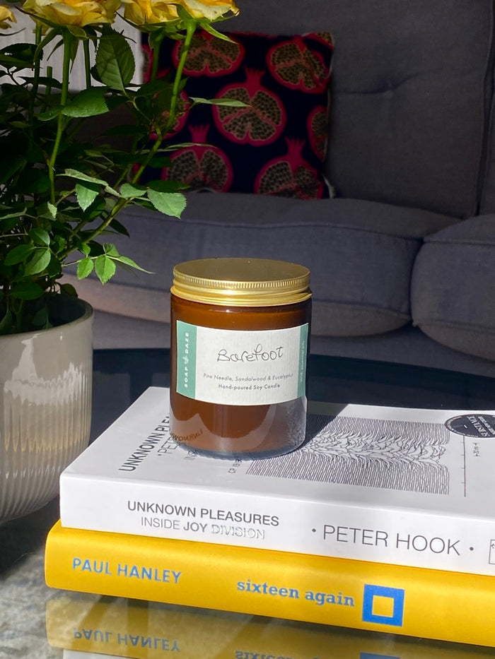 Barefoot Soy Wax Candle