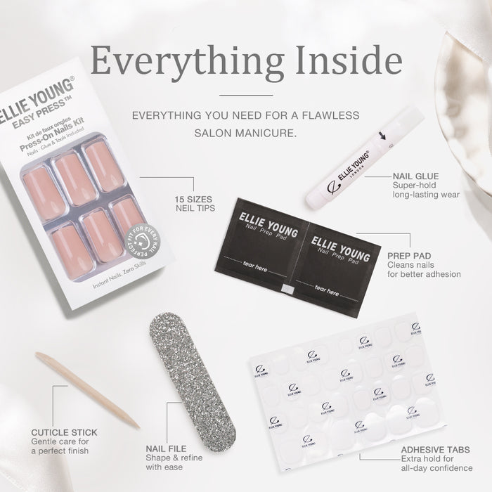 Barely There | Long Square | EASY PRESS™