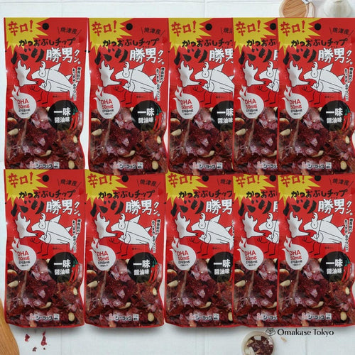 Bari Katsuo-kun Spicy but Delicious Ichimi Soy Sauce Flavor