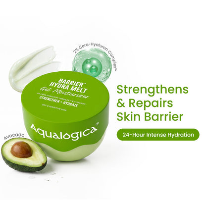 Barrier+ Hydra Melt Gel Moisturizer with  2% Cera-Hyaluron Complex™ & Avocado - 200 g