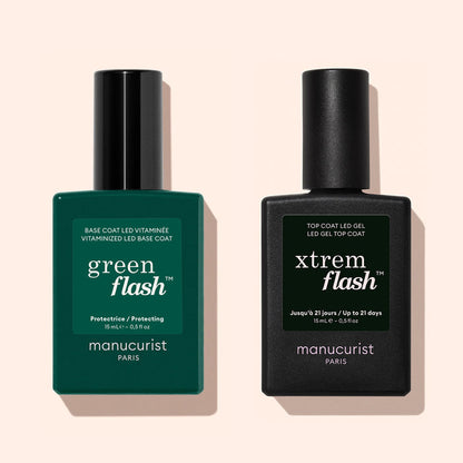 Base Coat Vitaminée+ Top Coat Xtrem Flash™