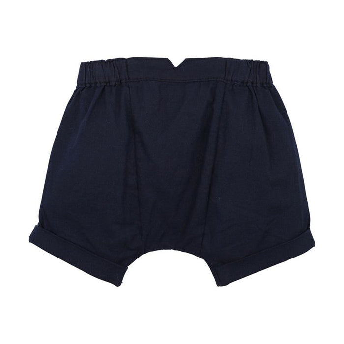 Bebe Linen Shorts - Navy