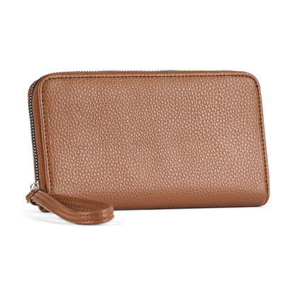 Bentley Amour Classic Zip-Around Wallet with Wrist Strap - Bentley