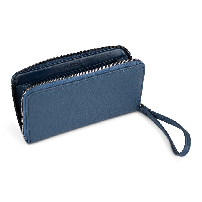 Bentley Amour Classic Zip-Around Wallet with Wrist Strap - Bentley