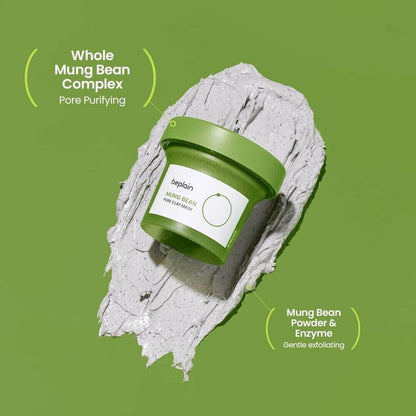 Beplain - Mung Bean Pore Clay Mask – 120ml – Skin Care | Korean Skincare Canada - VGLE Beauty