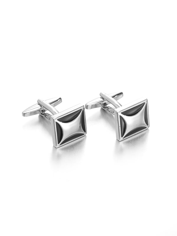Black Enamel Cufflinks