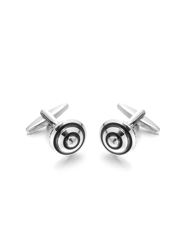 Black Enamel Cufflinks