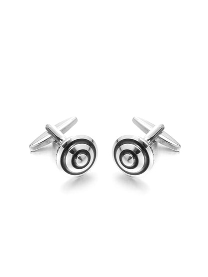 Black Enamel Cufflinks