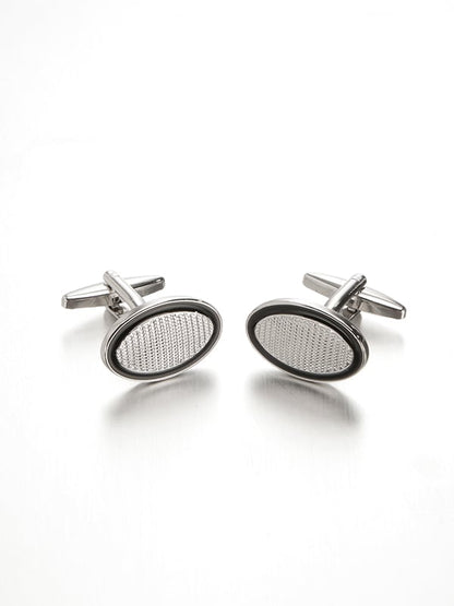 Black Enamel Cufflinks