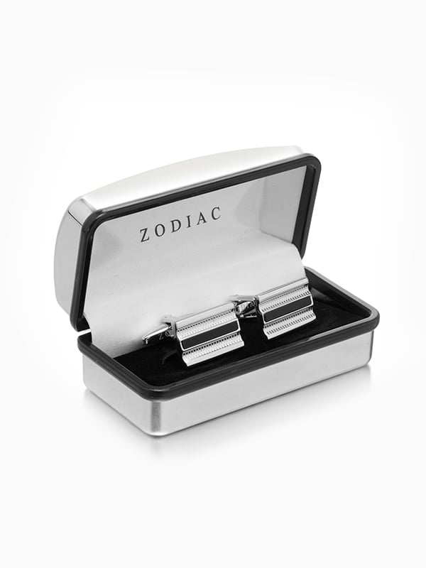 Black Enamel Cufflinks