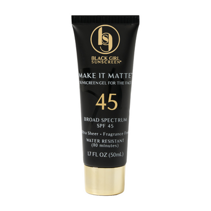 BLACK GIRL SUNSCREEN Make It Matte Sunscreen Gel 1.7oz