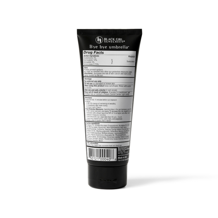 BLACK GIRL SUNSCREEN Sunscreen Lotion 3oz