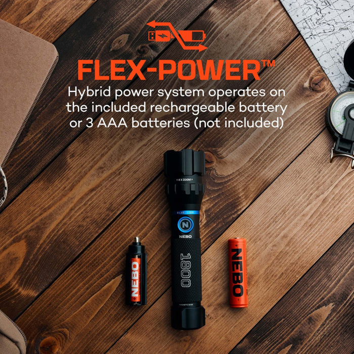 BLUELINE 1800 FLEX FLASHLIGHT