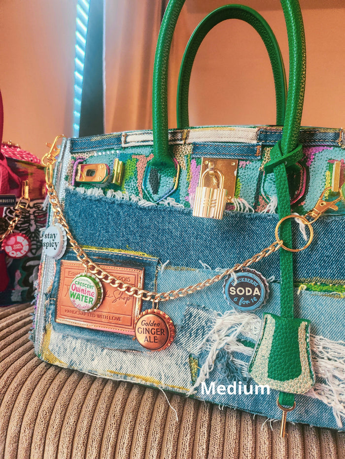 Bottle Cap Bag Charms image 1