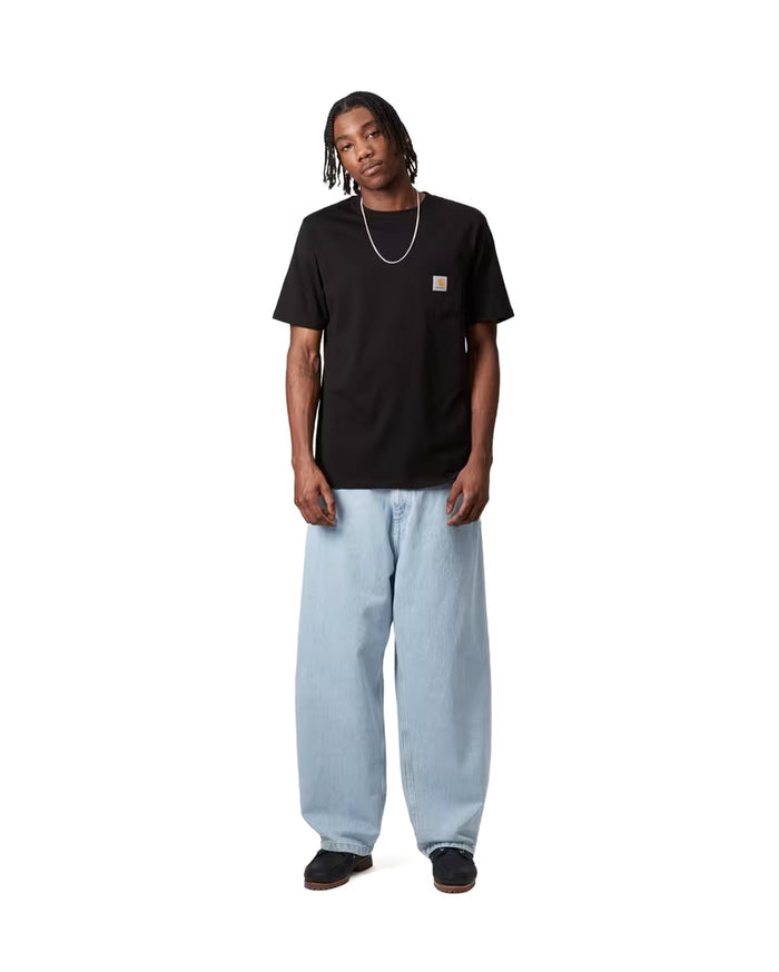 Brandon Pant Blue Heavy Stone Bleached