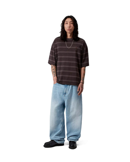 Brandon Pant Blue Heavy Worn Bleached