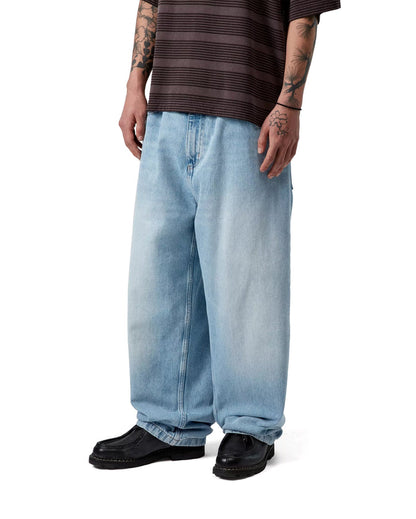 Brandon Pant Blue Heavy Worn Bleached