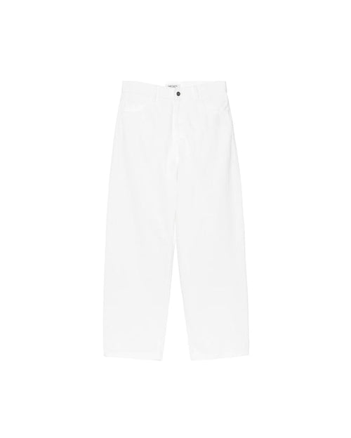 Brandon Pant White Rinsed Femme