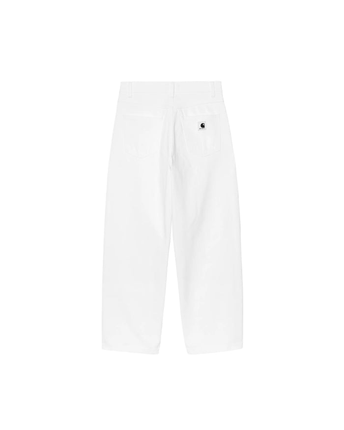 Brandon Pant White Rinsed Femme