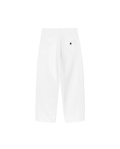 Brandon Pant White Rinsed Femme