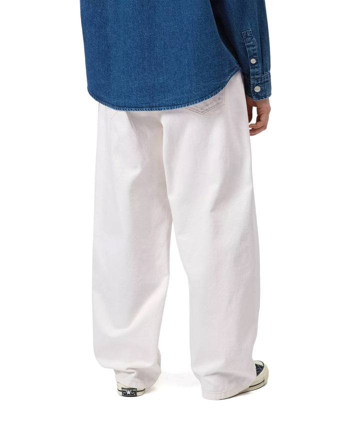 Brandon Pant White Rinsed Femme