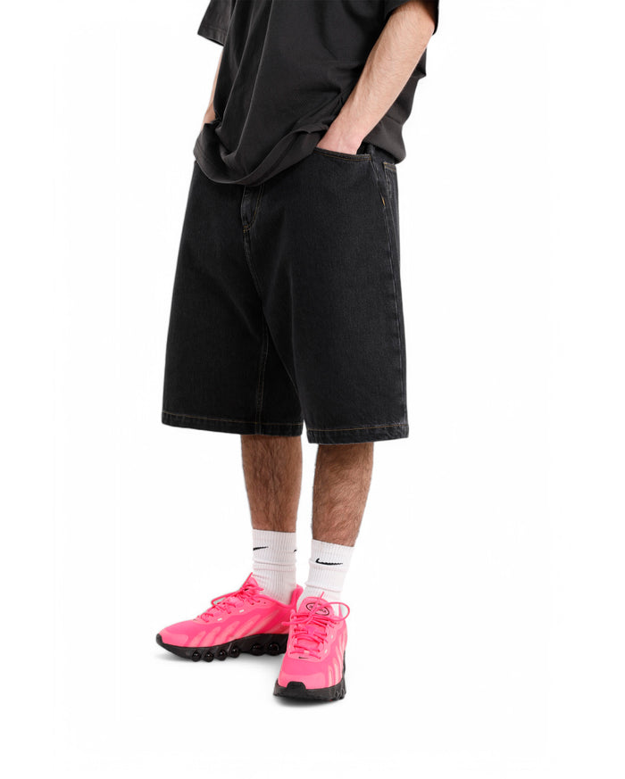 Carhartt WIP-Brandon Short Black Stone Washed-Starcowparis