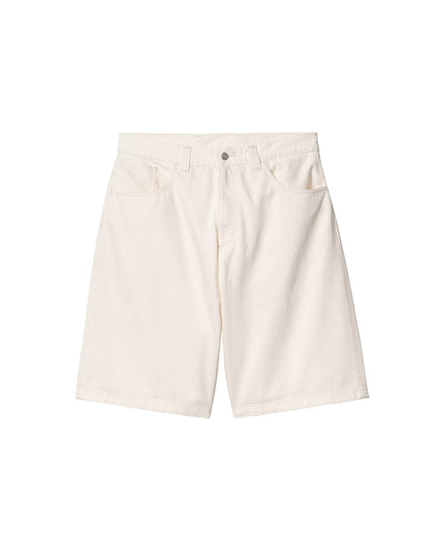 Carhartt WIP-Brandon Short White Rinsed-Starcowparis