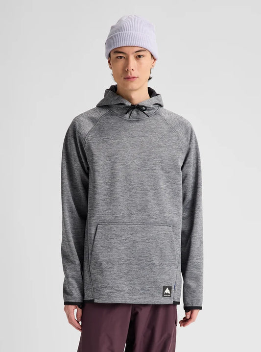 Product image of Men's Burton Crown Weatherproof Pullover Fleece[Variant:True Black Heather]