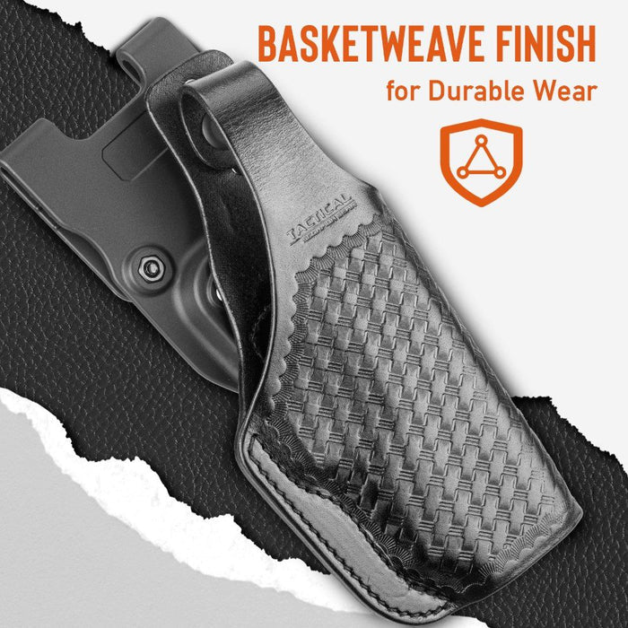 Byrna SD/LE Leather Basketweave Duty Holster