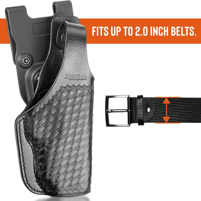 Byrna SD/LE Leather Basketweave Duty Holster