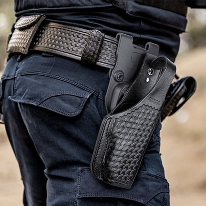 Byrna SD/LE Leather Basketweave Duty Holster