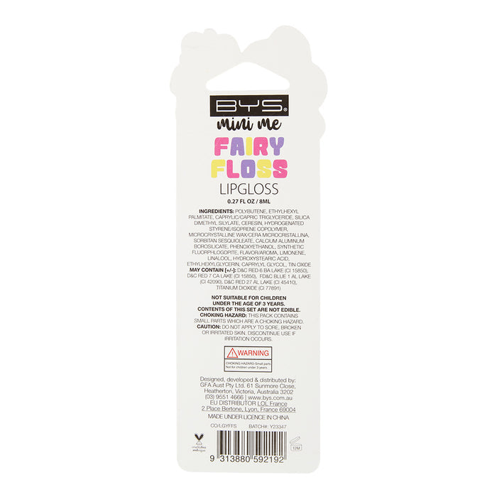 BYS Mini Me Gloss para labios Fairy Floss