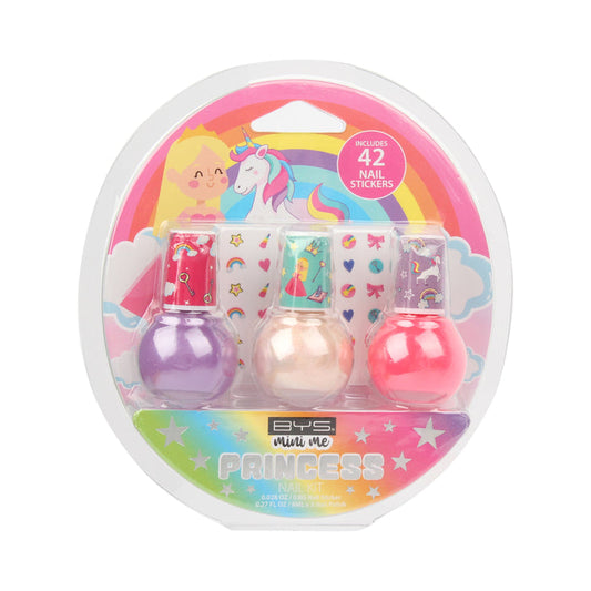 BYS Mini Me Kit de uñas 3 piezas Princess