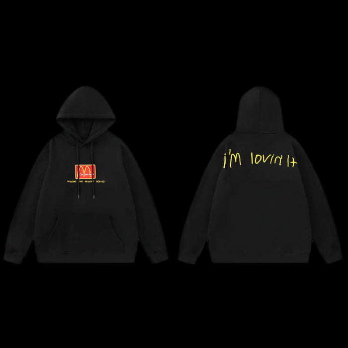 Cactus Jack X McDonalds Hoodie Black
