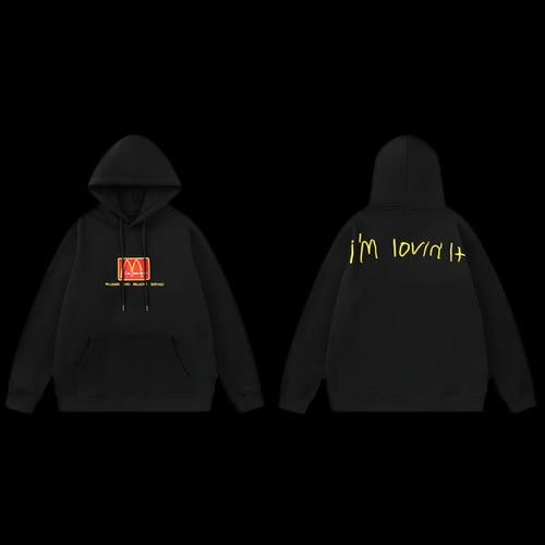 Cactus Jack X McDonalds Hoodie Black
