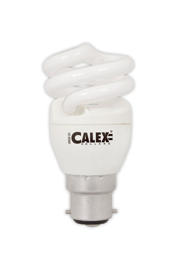 Calex - Twister - E-saving - Bulb - 8W - B22 - 6500K