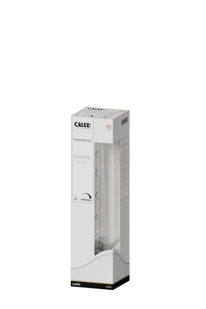 Calex Lund LED Lamp - E27 - Crystal - 4W - Dimmable