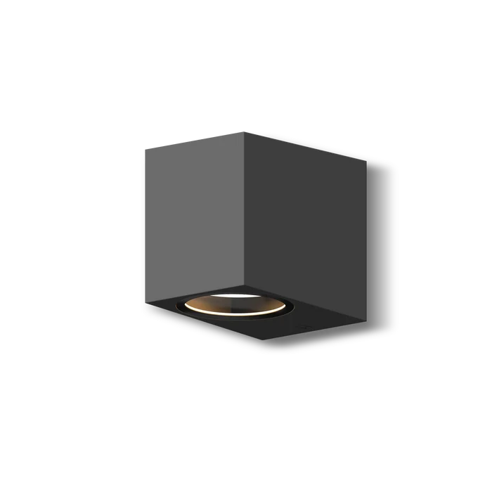 Calex Sanremo Wall Light Downlight - GU10 - Anthracite