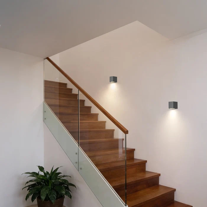 Calex Sanremo Wall Light Downlight - GU10 - Anthracite