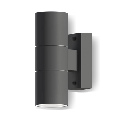 Calex Turin Wall Light - Up & Down - 2x GU10 - Anthracite