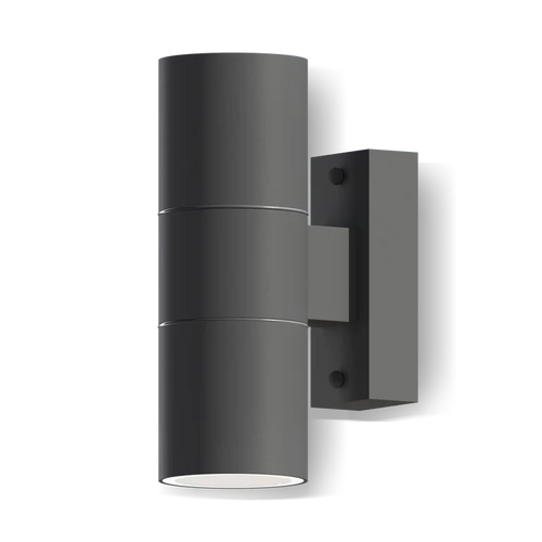 Calex Turin Wall Light - Up & Down - 2x GU10 - Anthracite