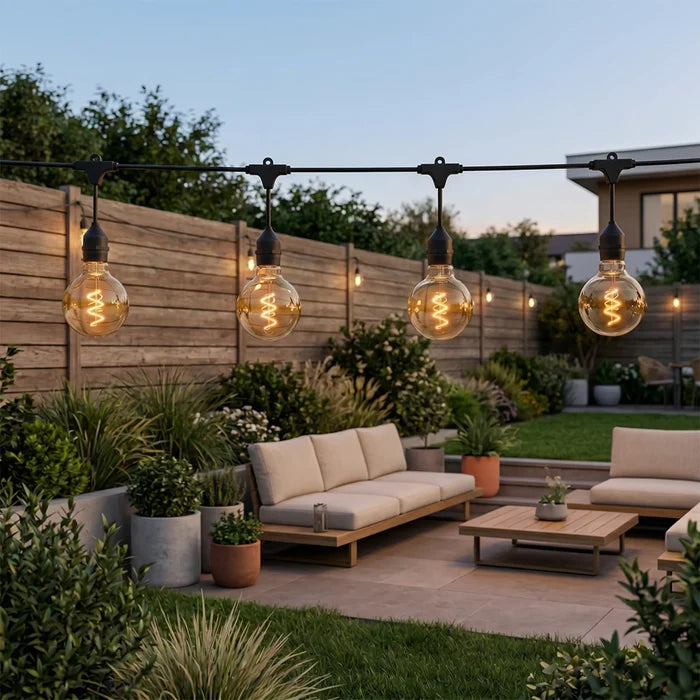 Calex Vista Festoon 10m - XL Bulb