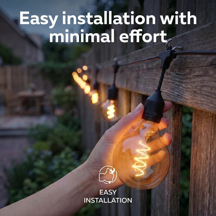 Calex Vista Festoon 10m - XL Bulb