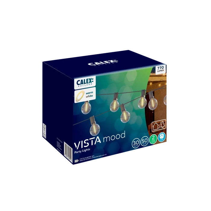 Calex Vista Outdoor Festoon - 30M