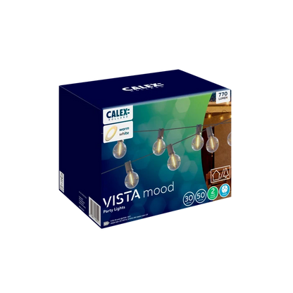 Calex Vista Outdoor Festoon - 30M